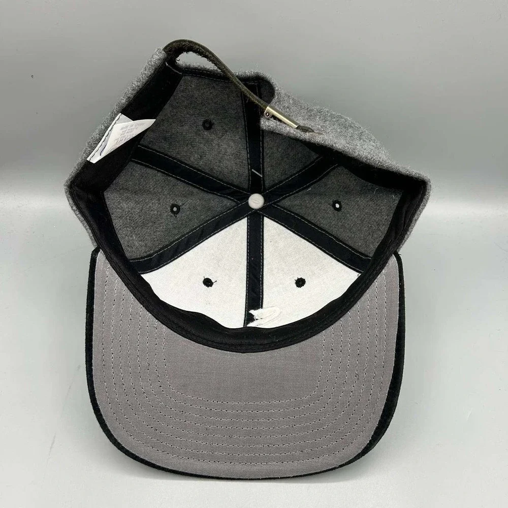 Vintage Chicago White Sox Hat Men Wool Suede Twins Enterprise Strap Back Cap New